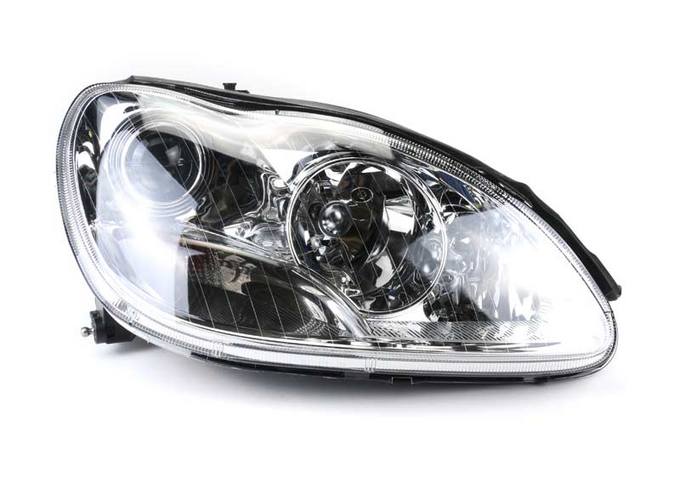 Mercedes Headlight Assembly - Passenger Side (Halogen) 2208204261 - Hella 354458061